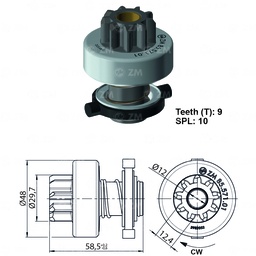 [858557101] BENDIX CHEVROLET LUV 2300 BOSCH 9D