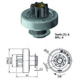 [858559008] BENDIX RENAULT SANDERO CLIO DUSTER KANGOO T-8