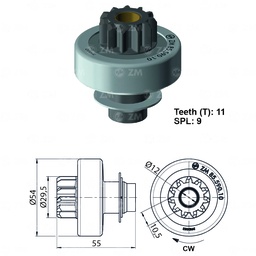 [858559010] BENDIX MERCEDES SPRINTER 3B VALEO 11D