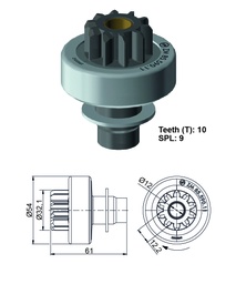 [858559011] BENDIX H100 DIESEL VALEO 10D