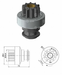 [858561003] BENDIX FORD 5000 LUCAS 10D