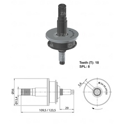 [858569002] BENDIX RELACIONADO MAZDA B2600 Y PATHFINDER 18D