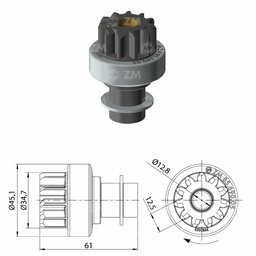 [858569005] BENDIX MONTACARGAS MITSUBISHI 11D