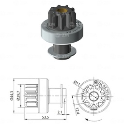 [858570104] BENDIX TOYOTA COROLLA 9D