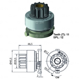 [858576001] BENDIX FORD A MAZDA ADAPTACION T-11