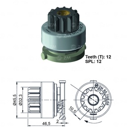 [858576005] BENDIX FORD 350 12D