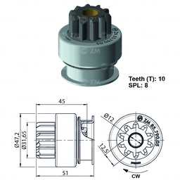 [858579005] BENDIX MAZDA MATSURI H100 B2000 MONTERO 10D