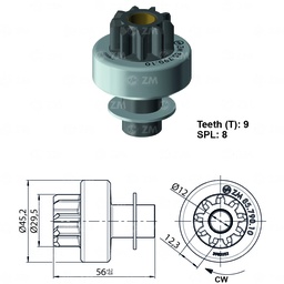 [858579010] BENDIX MAZDA 626 MILENIO =450 T-9