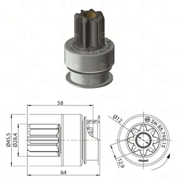 [858579012] BENDIX SUBARU FORESTER IMPREZA OUTBACK T-8 CCW MITSUBISHI