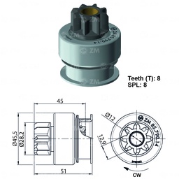 [858579014] BENDIX HYUNDAI H100 MAZDA B2000 MONTERO ELANTRA TRACKER 8D