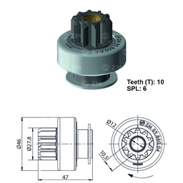 [858586004] BENDIX FORD LOBO PICK UP CHEVROLET CAPTIVA KIA T-10