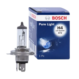 [CB1987302041] BOMBILLO HALOGENO H4 P43 12V 55/60W FARO PURE LIGHT OEM CAJA UNIDAD 1987302803 64193 50440 GL11 12342