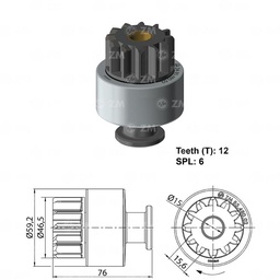 [858548002] BENDIX VOLKSWAGEN TITANIC INTERNATIONAL PIÑ 46.3 12D