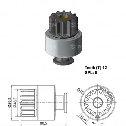 [858548006] BENDIX FORD CARGO INTERNATIONAL NAVISTAR T-12