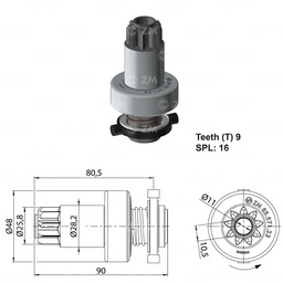 [858557123] BENDIX VOLKSWAGEN FOX POLO 9D