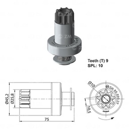 [858559029] BENDIX VOLKSWAGEN GOL 1999 - 2009 T-9 TIPO VALEO