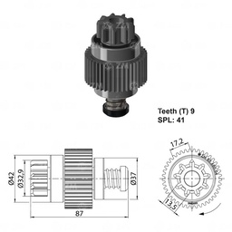 [858568004] BENDIX RELACIONADO CHEVROLET NPR ISUZU T-9 GRUESO