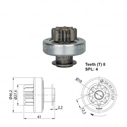 [858539103] BENDIX FORD FOCUS CHEVROLET BEAT 2019, SPARK GT T-VALEO T-8