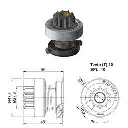 [858557131] BENDIX DODGE RAM 10D