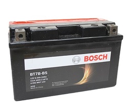 [BT0092M67133] BATERIA BOSCH MOTOCICLETA M6/AGM 6,5 Ah - 100 CCA CAJA 7B-BS (120;7B-BS;IZ) L 150 AN 66 AL 93 CM