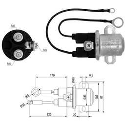 [02ZM-1407] AUTOMATICO 29 37 38 39 41 42MT AUXILIAR 12V CUMMINS