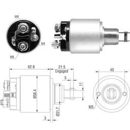 [02ZM-1579] AUTOMATICO LADA 12V DEUTZ 3 HUECOS 12V