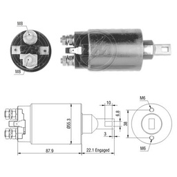 [02ZM-1891] AUTOMATICO KIA BESTA 2.2 MANDO 12V