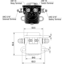 [02ZM-401] AUTOMATICO FORD TODOS SW-3 12V