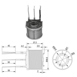 [02ZM-42093] BOBINA TOYOTA RELACION DAIHATSU DIESEL 24V