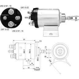 [02ZM-508] AUTOMATICO FORD 100 FORD 350 12V CAMIONES ARRQ WAPSA BRASIL