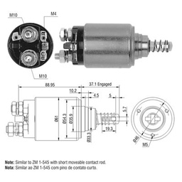 [02ZM-545] AUTOMATICO SCANIA IVECO TRANSMILENIO 24V TIPO BOSCH