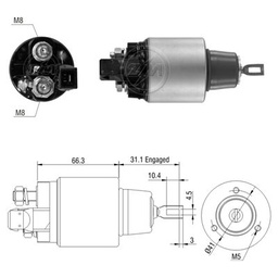 [02ZM-5972] AUTOMATICO NISSAN FRONTIER 12V