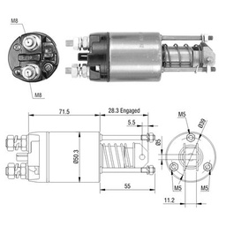 [02ZM-651] AUTOMATICO MAZDA 323 MAGNETTI MARELLI