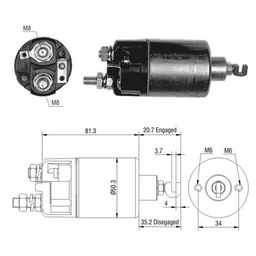 [02ZM-660] AUTOMATICO TOYOTA SUZUKI SUBARU NIPPONDENSO CHANA