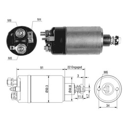 [02ZM-727] AUTOMATICO DODGE ALPIN FORD LLANERO BOSCH