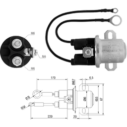 [02ZM-7408] AUTOMATICO 29 37 38 39 41 42MT AUX 24V MERCEDES BENZ MB CATERPILLAR