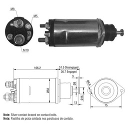 [02ZM-810] AUTOMATICO 28MT FORD 7000 24V