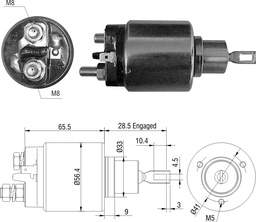 [02ZM-976] AUTOMATICO LAND ROVER DISCOVERY 86-90 12V