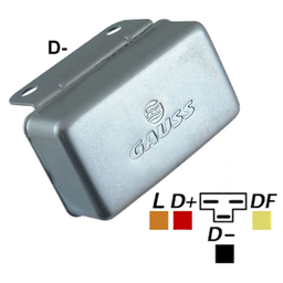 [07GA011] REGULADOR VW VOLKSWAGEN VALMET CASE Y TRACTORES 12 55 EXTERNO 3 TIPO BOSCH (GA1006-GA1374)