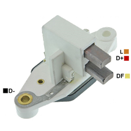 [07GA021] REGULADOR VW VOLKSWAGEN FORD 12 90 CON ESCOBILLAS TIPO BOSCH (GA1677-GA1710)
