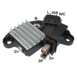 [07GA106] REGULADOR CHERY TIGGO 2.0 2011 > 12 CON ESCOBILLAS L + IGN + N C TIPO CHERY