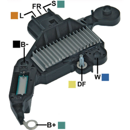 [07GA355] REGULADOR FORD FIESTA 2.4 12 3 S-FR-IL TIPO VISTEON