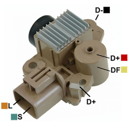 [07GA420] REGULADOR KIA RIO SEPHIA SPECTRA 12 2 L-S TIPO MANDO