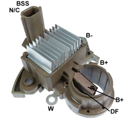 [07GA762] REGULADOR RENAULT DUSTER MASTER NISSAN NAVARRA 12V (BSS) TIPO MITSUBISHI