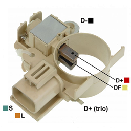 [07GA809] REGULADOR MITSUBISHI PAJERO 2.5 DIESEL 12 2 L-S TIPO MITSUBISHI