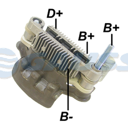 [07GA1362] RECTIFICADOR MAZDA KIA 75AMP 6X35A65MM TIPO MITSUBISHI