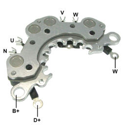 [07GA1596] RECTIFICADOR VW VOLKSWAGEN GOL PARATI SAVEIRO SANTANA 1998 90AMP 8X35A AVALANCHE TRIDIODO (GA596) TIPO PRESTOLITE