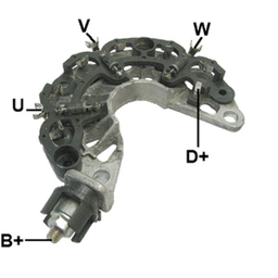 [07GA1603] RECTIFICADOR CHERY QQ FACE 1.3 16V 2010 > 105AMP 3X35A AVALANCHE CON TRIDIODO TIPO CHERY