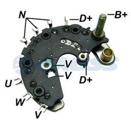 [07GA1842] RECTIFICADOR CITROEN SAXO XSARA BERLINGO 120AMP 6X50A TRIDIODO TIPO VALEO