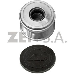 [015450] POLEA RUEDA LIBRE CITROEN BERLINGO C2 C3 C4 C5 C8 FIAT DUCATO PEUGEO 306 307 406 LAND ROVER 16X6 VOLVO S80 77362558 96.000.34